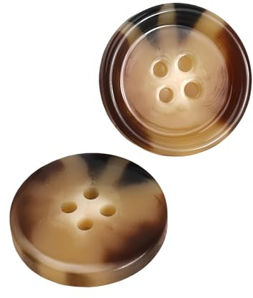 20/Set Boutons en résine Boutons de couture pour vêtements Blazers Chemises Boutons à 4 trous