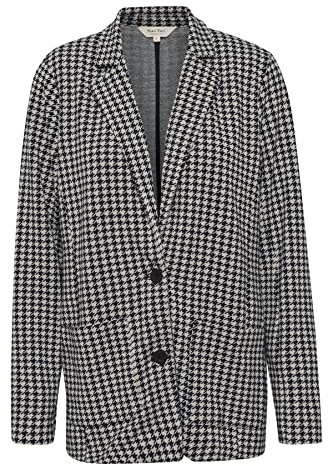 Part Two Victoria Blazer, Dark Navy Houndstooth, 40 para Mujer