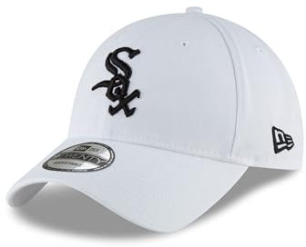 New Era Chicago White Sox MLB Core Classic Weiß Verstellbare 9Twenty Cap - One-Size