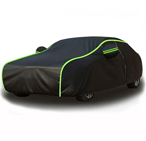 CARXB Autoabdeckung für Volvo V50 V60 V70 V90 Abdeckplane Auto Draussen UV-beständig wasserdichte Abdeckungen Abdeckplane Autoabdeckung Outdoor(Color:01,Size:V50(2004-2015))