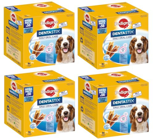 PEDIGREE DENTASTIX Daily Oral Care Multipack 10-25kg (224 Stück, Zahnpflege)