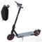 ESTVELO Trottinette électrique pliable pour adultes, portée de 20/28 km, pneu à plat de 21,6 cm, contrôle par application, double freinage (noir, 29 km)