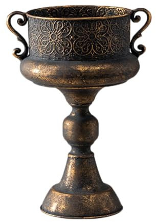 LeeQinersw Pedestal de Flores de Estilo Vintage, 25.5x37cm