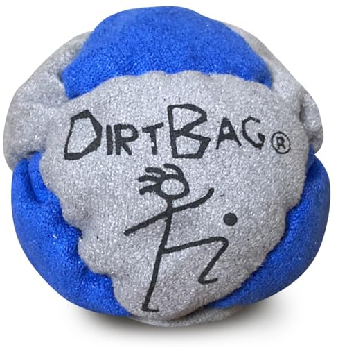 DIRTBAG World Footbag Classic 8-Panel, Navy/Grey