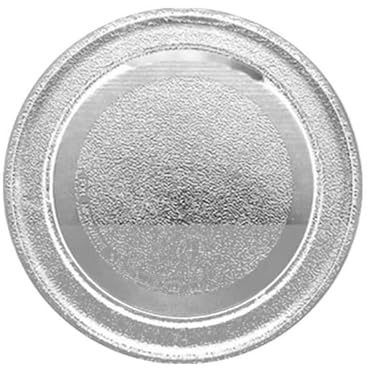 Microwave Oven Parts Thicker Flat Rotary Round Glass Plate 24.5cm