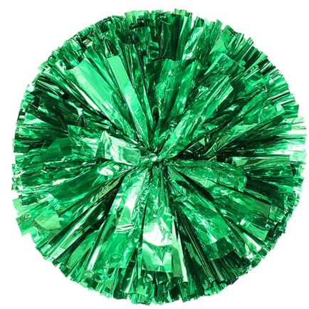 Generisch Cheerleader Pom Poms, Cheerleading Pom Poms | Grandi pompon per squadre di danza | 30 cm / 11,8 pollici - Puntelli da cheerleader con anelli per le dita, team di danza Spirit per abiti