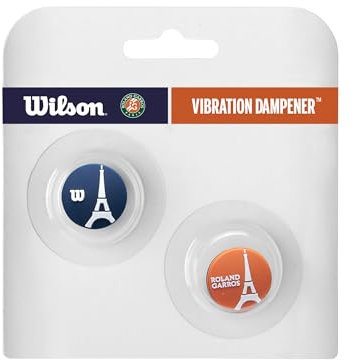 Wilson Unisex – Erwachsene RG Eiffel Tower DAMPENER Blue Wh Tennisgriffe und andere, Blau/Orange/Weiß, Keine Größe