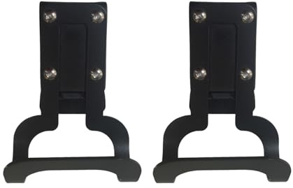 Yurtziru 2Pcs Hammer Holder,Hammer Holster Clip on Tool Belt,Metal Accessories Holder for Tool Belt, Compatible with Claw Hammer, Hatchet and Mallet
