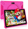 FASTWD Tablet niños 10 Pulgadas Android 14 Tableta Familiar,36GB RAM 128GB ROM (SD Expandible),Widevine L1,8000mAh,Control Parental,WiFi,BT 5.0,HD IPS Display,Rosa