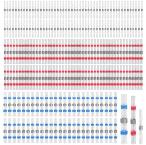 250 Pieces Soldering Rings, Wire Connectors, Waterproof Soldering Rings, Insulating Soldering Rings, Wire Connection Accessories