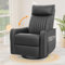 Srfzluxy Recliner Armchair Swivel Rocking Chair with Extended Footrest,3-In-1 Reclining Chair For Living Room, Adjustable Single Sofa with Dual Side Pockets