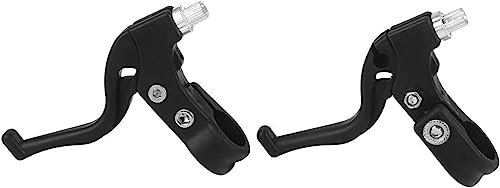 VORCOOL Kinder Bremshebel für Fahrrad -bremshebel kinderfahrrad Universelle Bremsgriffe für Mountainbike Kinderfahrräder - Einfache Installation - Schwarz (Lenker Ø 2-2,3 cm) 1 Paar