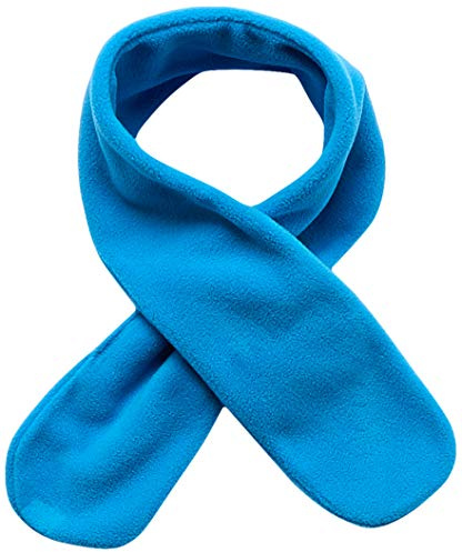 Playshoes unisex fleece halsduk vinterhalsduk, Aquablau, One size