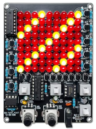 Eiele Multi-direccional ajustable luz de funcionamiento soldadura kit de soldadura LED soldadura aprendizaje electrónica kit de construcción para adultos