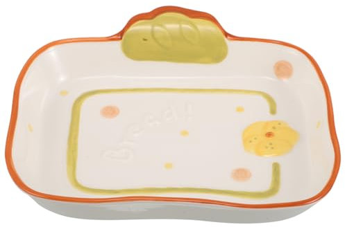 Sewroro Assiettes à Dessert Porcelaine Petites Assiettes à Dessert Bols Décoratifs Pour Décoration Intérieure Plats De Cuisson Céramique Centre De Table De Cuisine Centre De Table à