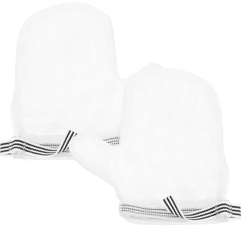 HONMEET Antiarañazos Para Dejar De Chuparse El Dedo Para Niños, Talla M, Tejido Transpirable y Malla De Secado Rápido, Protección Cómoda Para Dedos Verano, Ajustables y Seguros Para Ñiño,