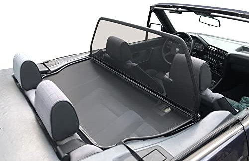 Aperta Windschott passend für BMW 3er Reihe (1982-1993) 100% Passgenau OEM Qualität Schwarz Windstop Windabweiser