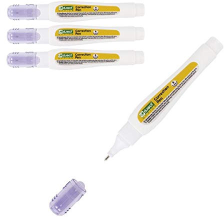 D.RECT Korrekturstift Korrektur Korrekturflüssigkeit 8ml weiß x 24 Stück