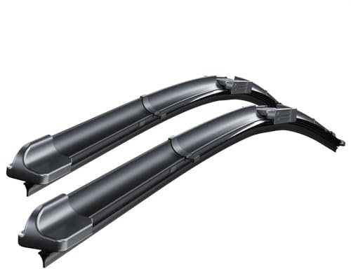 Mossa Escobillas limpiaparabrisas para la luna delantera adecuadas para BMW 5 E60, E61 (07.2003-08.2010) - escobillas plana Premium