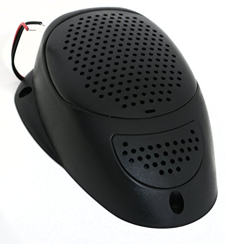 Negro 3 pulgadas Altavoz satélite de montaje en superficie a prueba de agua 25 W Spa marina RV