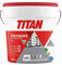 TITAN 22033 Pintura ACRÍLICA FACHADAS Mate F-4 Blanco 15l 125670015, Multicolor, Desconocido
