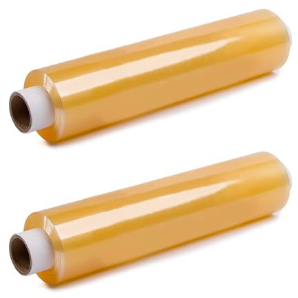 CONTITAL - Pellicola Trasparente per Alimenti - 2 Rotoli in PVC di Pellicole per Alimenti - 30 cm x 300 metri per Rotolo - Versione Refill Senza Box