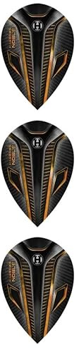 Generic Harrows Noble Pear Dart Flights - 1 Set of 3 - Bronze