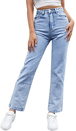 Pantalones térmicos para mujer con forro, pantalones vaqueros para mujer, pantalones vaqueros térmicos, cintura alta, invierno, gruesos, ajustados, ajustados, leggings de forro polar, pantalones de