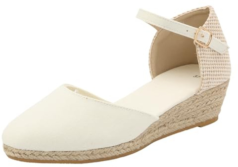 Generico Sandali Chiusi Davanti Donna pantofole da trekking Morbida Casual spiaggia Sportivi Ortopediche Traspirante Confortevoli Leggeri Antiscivolo Comode Scarpe de Sandals Espadrillas Piscina Mare