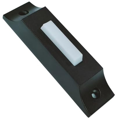 Botón multifunción de alambre de metal para timbre de puerta, montado en la pared, ilumina pulsador contemporáneo con luz LED, para campanillas de puerta, campanillas de puerta montadas en la pared