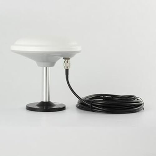 Whychstore Antena GNSS, antenas de mapeo GNSS externas impermeables de banda completa, antena de topografía y antena de navegación precisa GPS