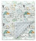 CREVENT Baby Decke für Jungen Weiches Plüsch Empfangen Geschenk für Neugeborene Kleinkinder (Nettes Tier gedruckt auf Punkt Backing mit Dinosaurier 75cmX100cm)