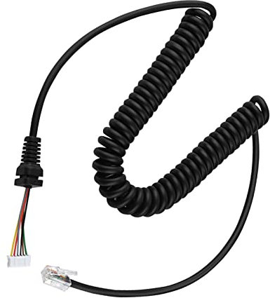 Microfono Palmare a Prezzi Accessibili, Linea di Ricambio per Autoradio a Mano Mikrofonkabel YAESU MH 48 per Cuffie per Automobili Microfoni YAESU MH 48A6J Microfono con Cavo Mic