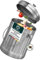 Komposteimer Küche Bio Mülleimer Silber 5L Geruchsdicht (Extra Filter, 2)