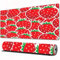 FEHWI Gaming Mouse Pad Extra Large Keyboard Mouse Mat Desk Pad Soft Smooth Surface and Anti-Slip Rubber,Fruits, Strawberry Themed Botany Seeds Delicious Food Organic Growth Diet Health Pri,16x35.5 in