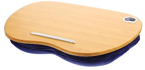 Tavolo Laptop con Cuscino Ergonomico Scrivania Letto Multifunzionale Design Antiscivolo per Maggiore Stabilità e Comfort per Casa e Ufficio