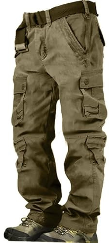 Générique Pantalon Cargo Camouflage Jogging Bûcheron Coupure Travail Multipoches Hiver Pantalon
