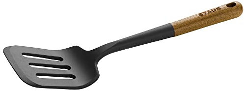 STAUB Pfannenwender aus Akazienholz, 31 cm, Schwarz