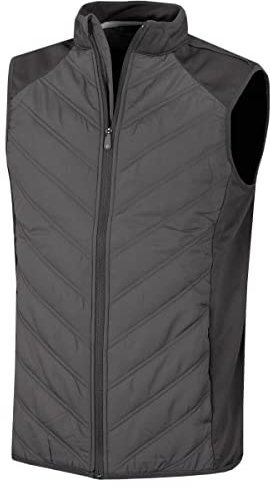 Proquip Herren Nevtec Stretch Stoff Wärme Golf Gilet - Charcoal - L