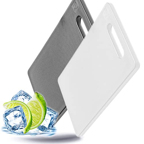 Kerafactum Tabla de cortar, tabla de cóctel, Barbrett con asa, tabla de cortar, tabla de cortar, diapasón para cortar, tabla de trinchar, tabla de trinchar, 30 x 20 x 1 cm, plástico, sin BPA