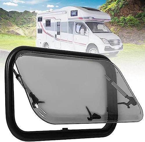 Rv-Ausschiebefenster, Rv-Dachlüftung, Externes Schiebefenster, Rv-Seitenfenster Mit Sichtschutz Und Sonnenschutz, Für Wohnwagen, Wohnmobil, Anhänger, Yacht, Schiff,600 * 300mm