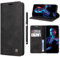 Paitech Funda para Samsung S21 Ultra 5G, Funda de Cuero PU Samsung Galaxy S21 Ultra Carcasas Flip Case Cover con Función de Soporte Plegable Ranuras para Tapa Tarjetas Magnético Carcasa, Negro