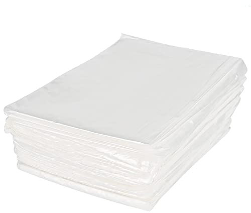 SJASD 50 Pieces Disposable Sauna Sheeting Blanket Liners,for Body Wrap Used Inside a Far Infrared Sauna Blanket,Sauna Bag (86×47 Inch),1/50