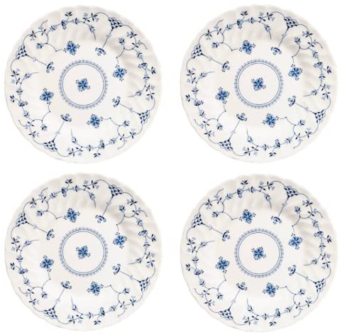 Churchill Finlandia - Piatti da insalata, 20,3 cm, confezione da 4, prodotti in Inghilterra