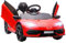 HOMCOM Lamborghini Aventador Licensed Kids' Electric Ride-on with Remote Control, 12V Powered Electric Car for Kids with Butterfly Doors, Auxiliary wheels, Music, Horn, Suspension - Red