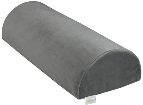Bodyprotect Kniekissen für Seitenschläfer, Beinkissen, Halbrolle, orthopädische Nackenrolle, Komfortschaum Kissen, fest 42x18x10 cm