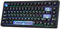 EPOMAKER HE80 Tastiera da Gioco a Effetto Hall, 8K Polling & 32K Scan, Creamy Gasket, DKS, SOCD, RGB Backlit, Hot-Swappable, Tastiera Cablata per PC & Mac (Nero, Magnetic Linear Switch)