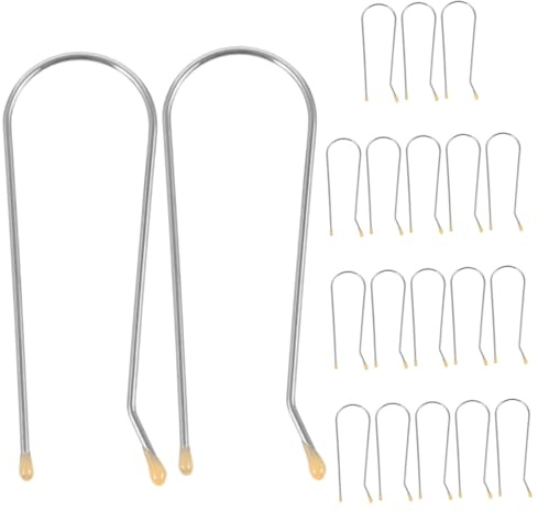 SAFIGLE 20pezzi Bigodini Caldi per Capelli Clip di Ricambio per Arricciacapelli Elettrici Clip di Fissaggio per Rulli Elettrici Strumenti per Permanente Styling dei Capelli