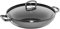 WMF Fusiontec Mineral Wok Induktion 36 cm, Wokpfanne mit Glasdeckel, High-Tech Keramik, backofenfest, kratzfest, grau