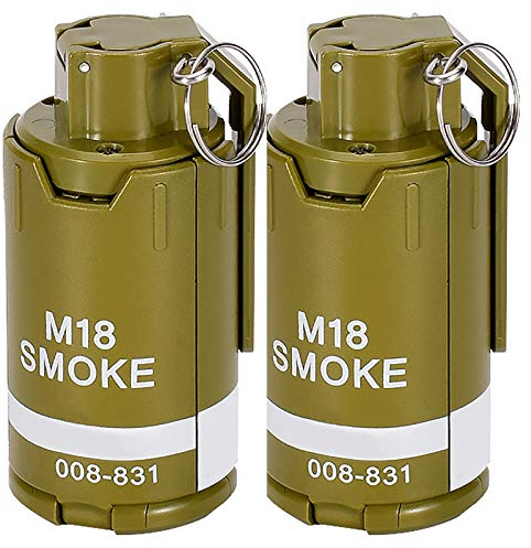 Zhongren Grenades à Main Jouet de l’armée Tactique CS Perles d’Eau Airsoft Grenade Jouets Bataille Jeu d’Eau Balles Recharge BB Douche Rival Jeu de rôle Robe Set de Jeu Cadeau pour 14+ (Vert+Vert)